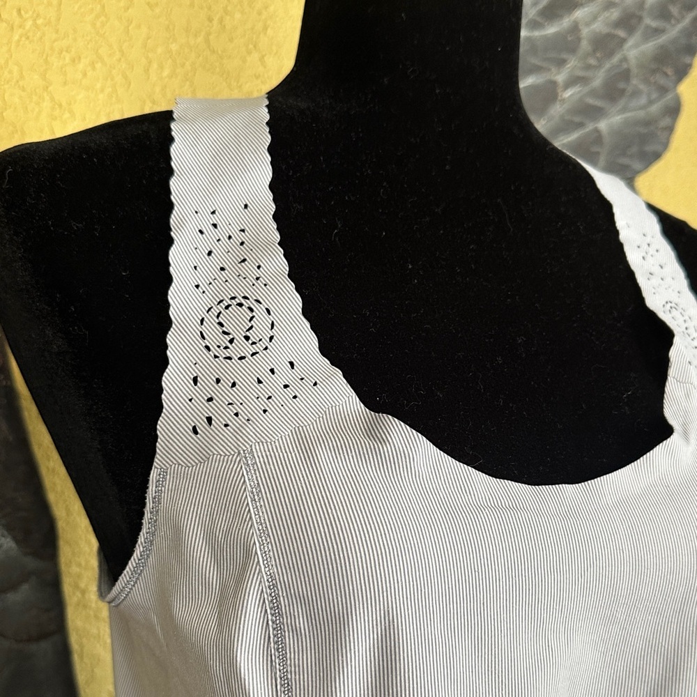 Lululemon striped Racer Back Tank - Picture 2 of 6